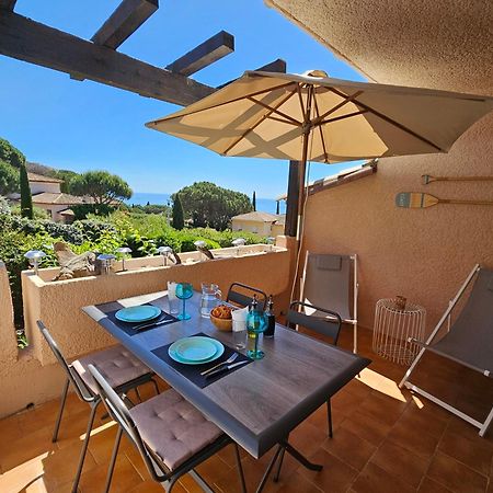 Studio Bord De Mer Terrasse Vue Mer Piscine Apartment Sainte-Maxime Luaran gambar
