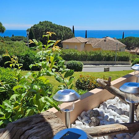 Studio Bord De Mer Terrasse Vue Mer Piscine Apartment Sainte-Maxime Luaran gambar