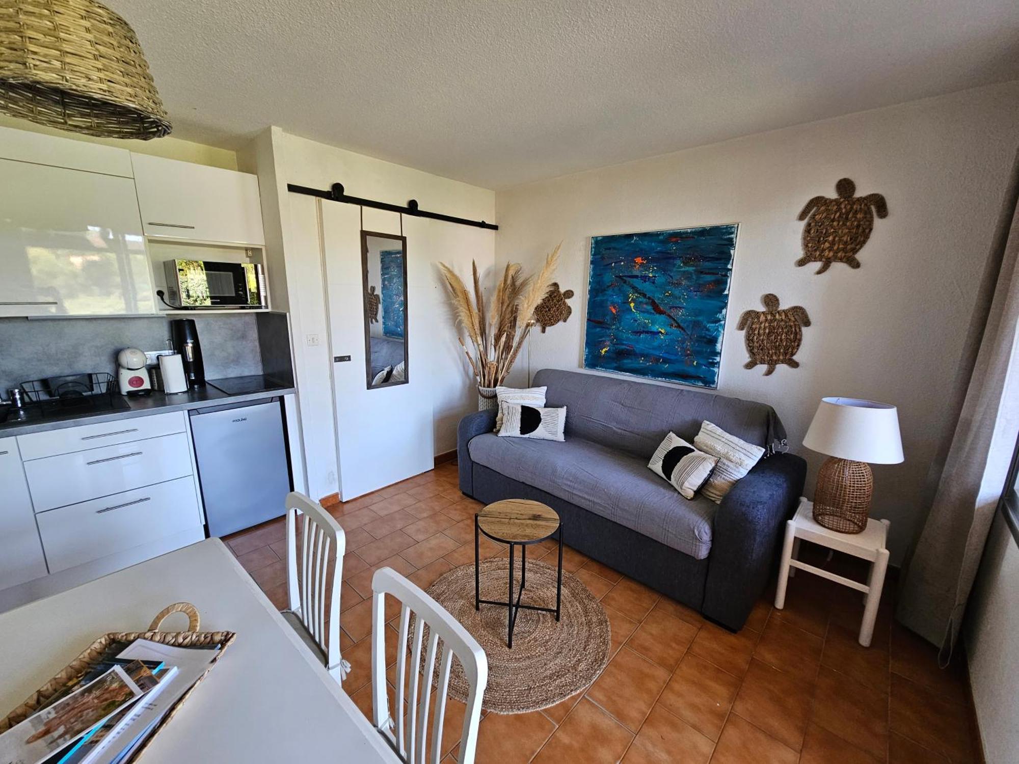 Studio Bord De Mer Terrasse Vue Mer Piscine Apartment Sainte-Maxime Luaran gambar